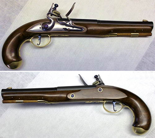 English Flintlock Pistol